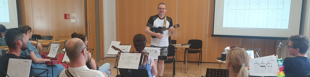 Ukuleletanfolyamok Gáll Tamással